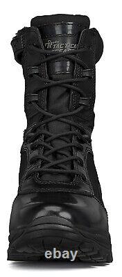 Belleville Tactical Research Men 8 Hot Weather High Shine Side-Zip Boot TR908Z