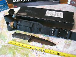Beretta TKX 120 Fixed Tactical Combat Knife GREY FX C043 Fox w Sheath Italy NIB