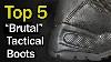 Best Tactical Boots 2021 Top 5 Tactical Combat Boots For Military U0026 Survival