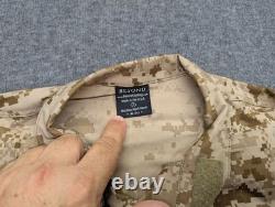 Beyond Clothing Tactical Combat Shirt Large Desert Marpat Camo USGI USA Military