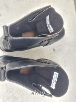 Biltrite ANSI Black Leather Steel Toe Combat Tactical Military Boots 10.5 R