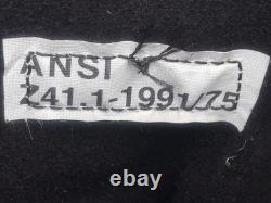 Biltrite ANSI Black Leather Steel Toe Combat Tactical Military Boots 10.5 R