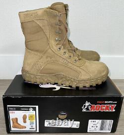 Brand New Rocky S2V Steel Toe Coyote Brown Tactical Military Boot