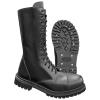 Brandit Phantom Boots 14 Eyelet Mens Police Army Tactical Military Leather Black