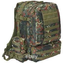 Brandit Us Army Cooper 3-Day Tactical Combat Molle Pack Military Bag Flecktarn