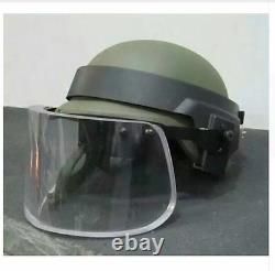 Bulletproof Visor Helmet Face Shield Tactical Combat Swat Army Military Riot SAS