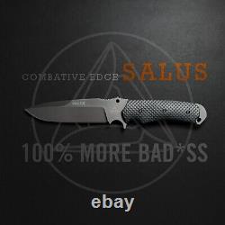 COMBATIVE EDGE SALUS G10 FOX Knife Fixed Blade Combat Military Survival Tactical