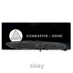 COMBATIVE EDGE SALUS G10 FOX Knife Fixed Blade Combat Military Survival Tactical