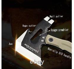 Camping Survival Axe Multifunction Army Military Emergency Fire Tactical Combat