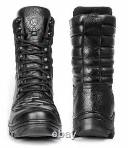Combat Boot Tactical Motorcycle Leather Special Forces Military Hunting Outdoor