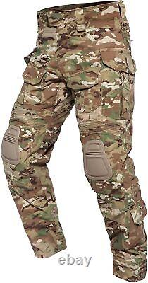 Combat Pants Tactical Trousers with Knee Pads for Men Perfect for Military