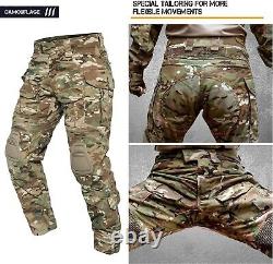 Combat Pants Tactical Trousers with Knee Pads for Men Perfect for Military