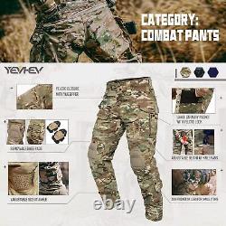 Combat Pants Tactical Trousers with Knee Pads for Men Perfect for Military