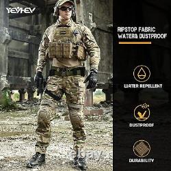 Combat Pants Tactical Trousers with Knee Pads for Men Perfect for Military