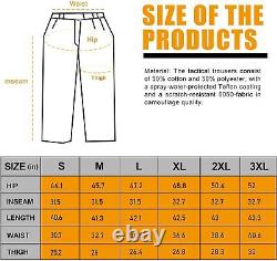 Combat Pants Tactical Trousers with Knee Pads for Men Perfect for Military