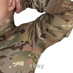 Combat Shirt Tactical Military Lightweight NyCo Ripstop Quick Dry