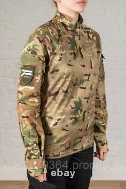 Combat tactical shirt multicam rip stop tactical women's ubax field military