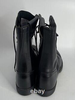 Corcoran 995 Men's Black Side Zipper Military Jump Boots Black Size 10.5 W READ