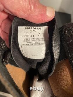 Corcoran Men's 10 Leather Jump Boots 975 Made in USA Black Size 12D