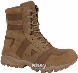 Coyote Brown AR 670-1 Mil-Spec Combat Uniform Forced Entry Tactical Boots