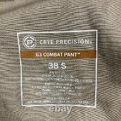 Crye Precision G3 Combat Pants Mens 38x30 Khaki Cargo Tactical Military Hunting