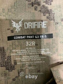 Crye Precision G3 DriFire AOR2 Combat Pants 32Reg Tactical Military SEAL DEVGRU