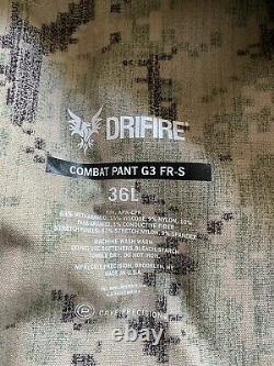 Crye Precision G3 DriFire AOR2 Combat Pants 36 Long Tactical Military