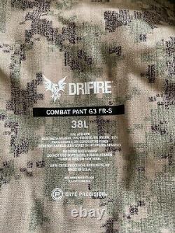 Crye Precision G3 DriFire AOR2 Combat Pants 38 Long Tactical Military