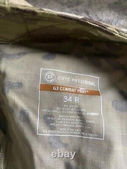 Crye Precision Multicam G3 Combat Pants 34 REGULAR Tactical Military