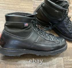 DANNER 6 Patrol Black Leather Nylon Tactical Military Boots 25200 Mens 12EE