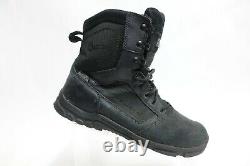 DANNER Lookout Black Sz 10.5 D Men Side-ZIp 8 Tactical Leather Military Boots