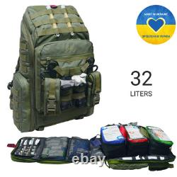 DERBY 32L Tactical Medical Backpack OD Green Military Combat Medic IFAK EMT EMS