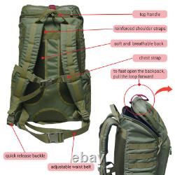 DERBY 32L Tactical Medical Backpack OD Green Military Combat Medic IFAK EMT EMS