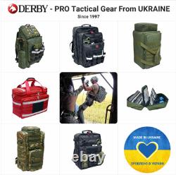 DERBY 32L Tactical Medical Backpack OD Green Military Combat Medic IFAK EMT EMS