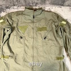 DRIFIRE Combat Shirt Jacket Men's XL Green Military Tactical FR Full Zip 3578