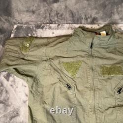 DRIFIRE Combat Shirt Jacket Men's XL Green Military Tactical FR Full Zip 3578