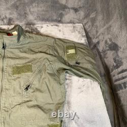 DRIFIRE Combat Shirt Jacket Men's XL Green Military Tactical FR Full Zip 3578