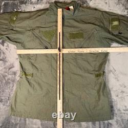 DRIFIRE Combat Shirt Jacket Men's XL Green Military Tactical FR Full Zip 3578