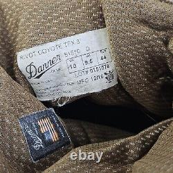 Danner Men's Rivot Coyote TFX 8 Leather/Fabric Military Tactical Boots Size 10