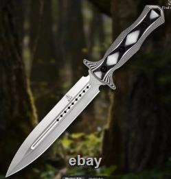 Dark Angel Tactical Spear Point, Combat, Tactical, Survival, EDC, Dagger Knife