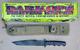 Dark Ops Interceptor 911 Fixed Tactical Knife, Custom Camo Finish New
