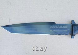Dark Ops Interceptor 911 Fixed Tactical Knife, Custom Camo Finish NEW