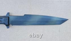 Dark Ops Interceptor 911 Fixed Tactical Knife, Custom Camo Finish NEW
