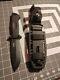 Drop Point Knife Serrated Fixed Blade Hunting Tactical Survival Combat Military