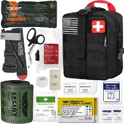 EMS Trauma Bag, Tourniquet 36 Splint, Military Combat Tactical First Aid Kit