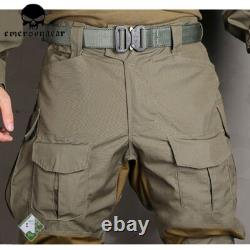 Emerson E3 Combat Uniform Tactical Shirt & Pants Set Mens BDU Military Clothing