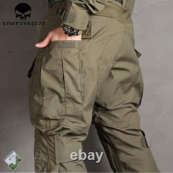Emerson E3 Combat Uniform Tactical Shirt & Pants Set Mens BDU Military Clothing