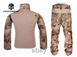 Emerson Gen2 Combat Shirt Pants Suit Military Airsoft Tactical bdu Uniform