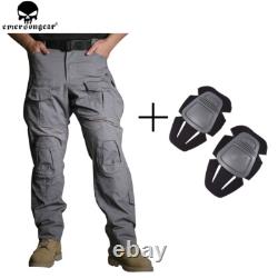Emerson Tactical G3 Pants BDU Military Combat Trousers with Knee Pads Airsoft WG