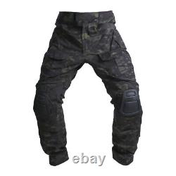 Emersongear G3 Combat Pants Mens Duty Camo Cargo Airsoft Trousers Military MCBK